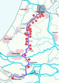 Staande mast route